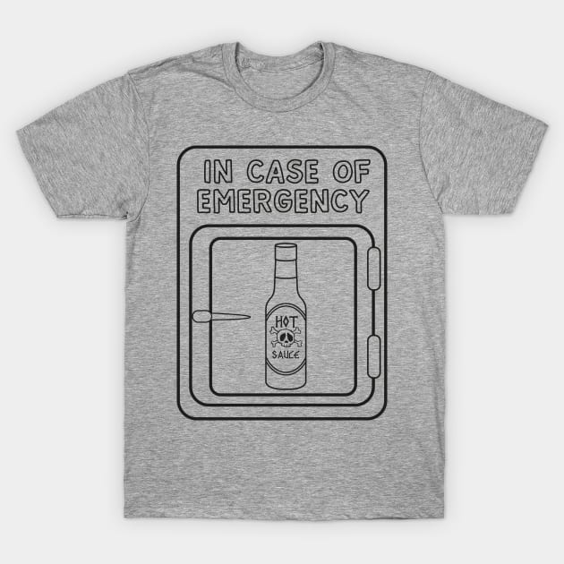 Emergency Hot Sauce T-Shirt by Blister